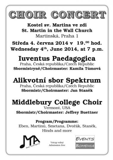 Overtone choir Spektrum - invitation to concert 4.6.2014