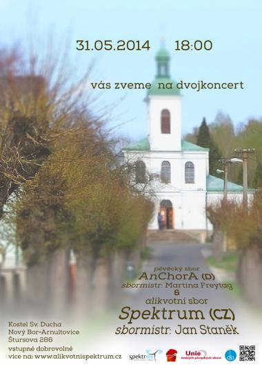 Invitation to concert 31.5.2014 - Overtone choir Spektrum and AnChorA