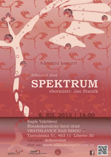 Invitation 8.12.2013 - Overtone choir Spektrum